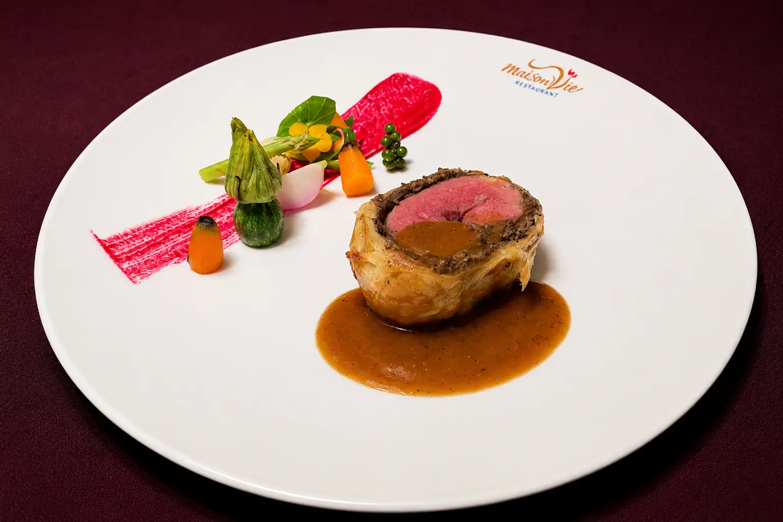 Vietnamese Buffalo Wellington, Phú Quốc Pepper Jus