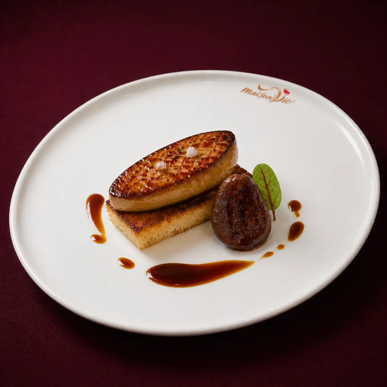 Seared Foie Gras, Seasonal Fruit & Reduced Jus