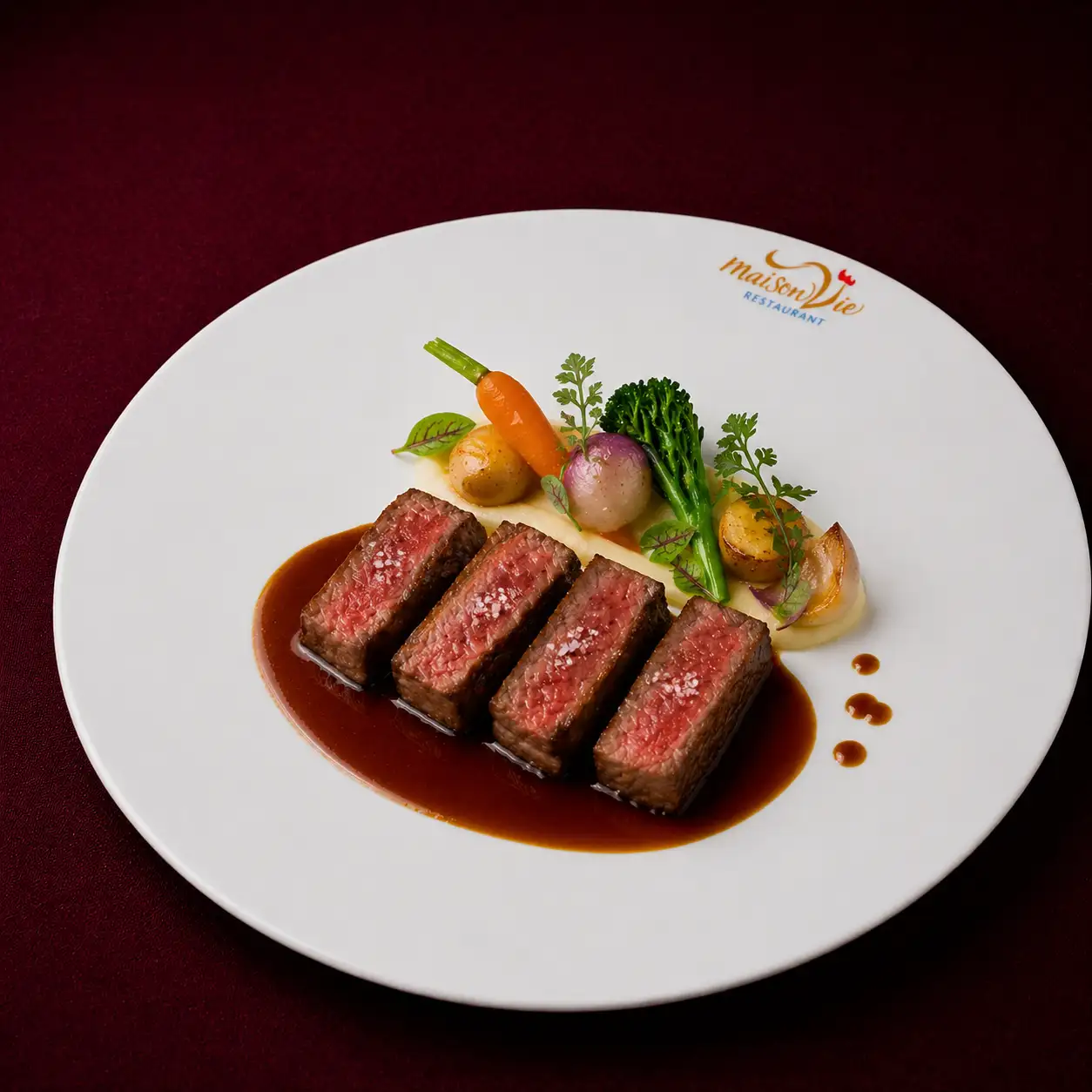 Seared Wagyu MBS 6-7, Maison Jus
