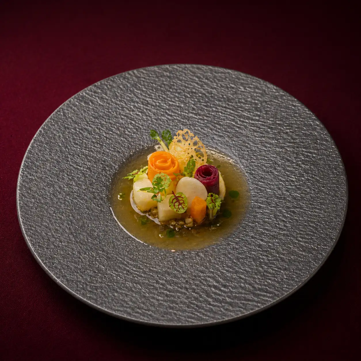 Món chính Menu d'Affaires cho business lunch Hà Nội tại Maison Vie